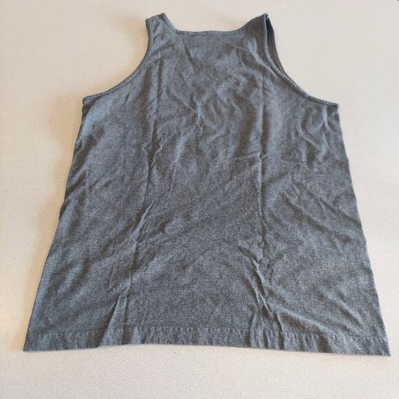 Colossus Fitness Shirt Mens Large Gray Sleeveless Tank Top Tee - Picture 3 of 6